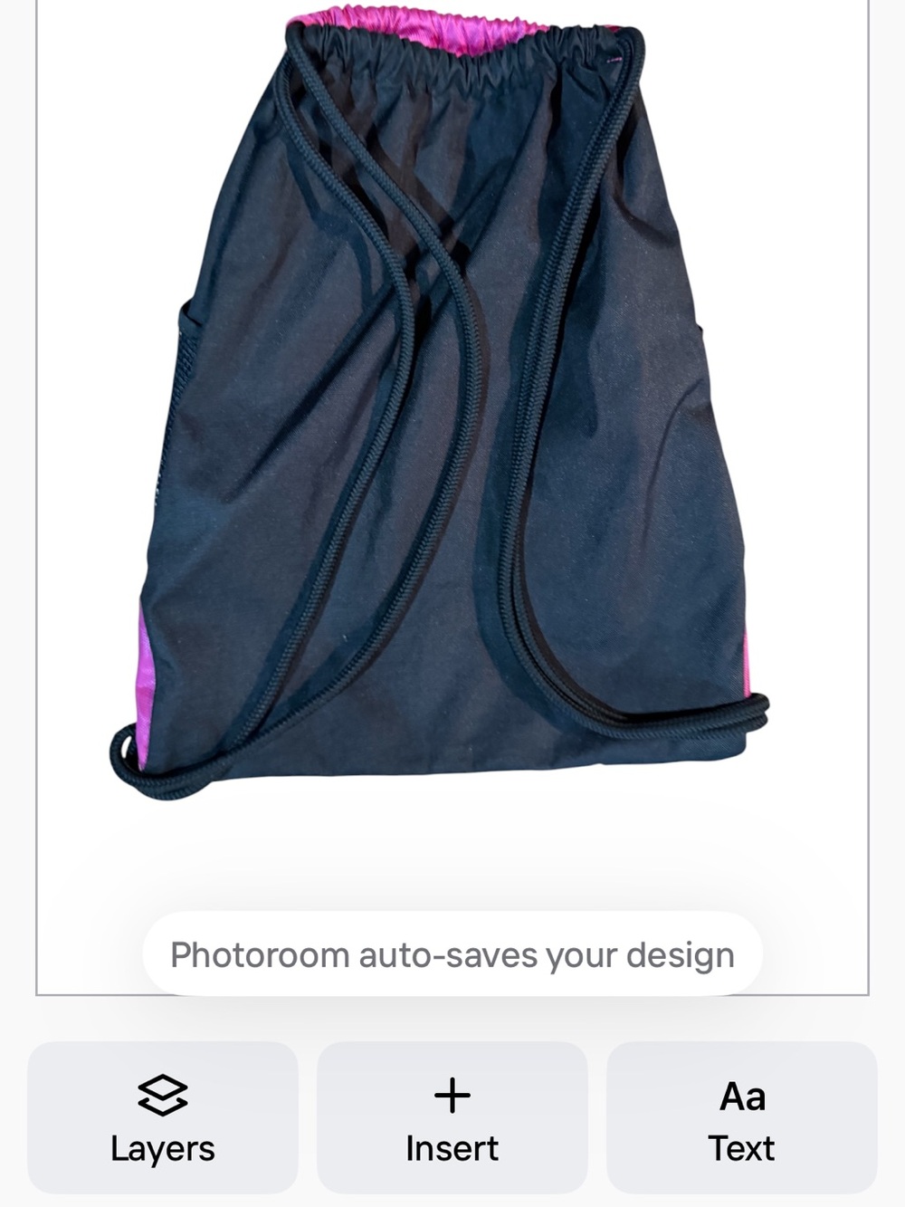 Adidas Alliance II Team Shock Pink Sackpack Drawstring Backpack - Picture 2 of 6